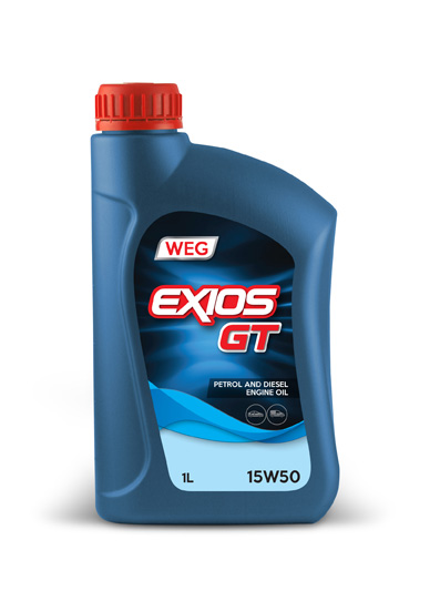 Lubricant for engines EXIOS GT 15W50