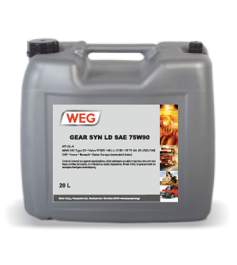 Lubricant Gearbox GEAR SYN LD 75W80